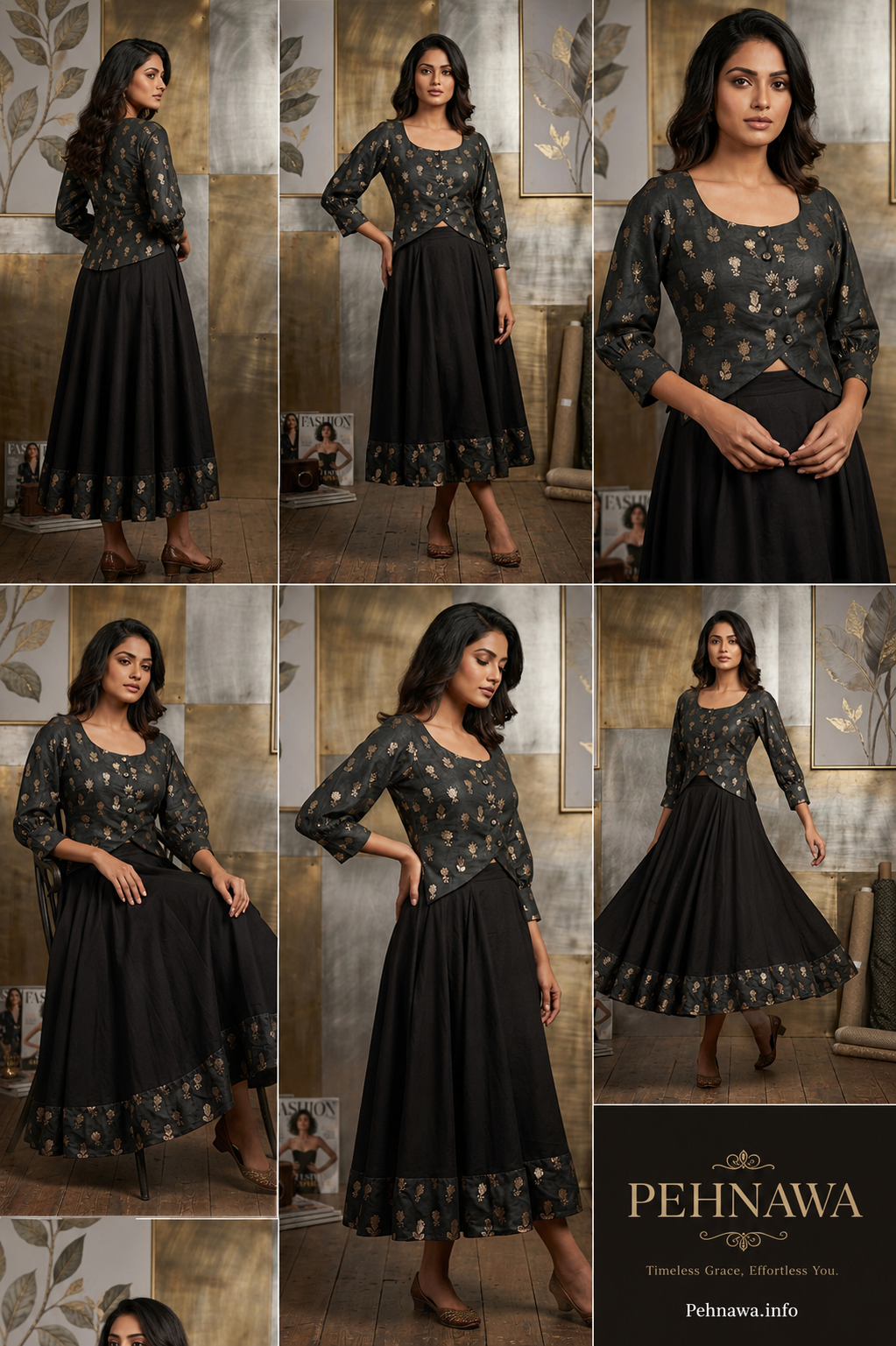 Traditional-inspired Padharo Saaj Dress For Women festive occasions.