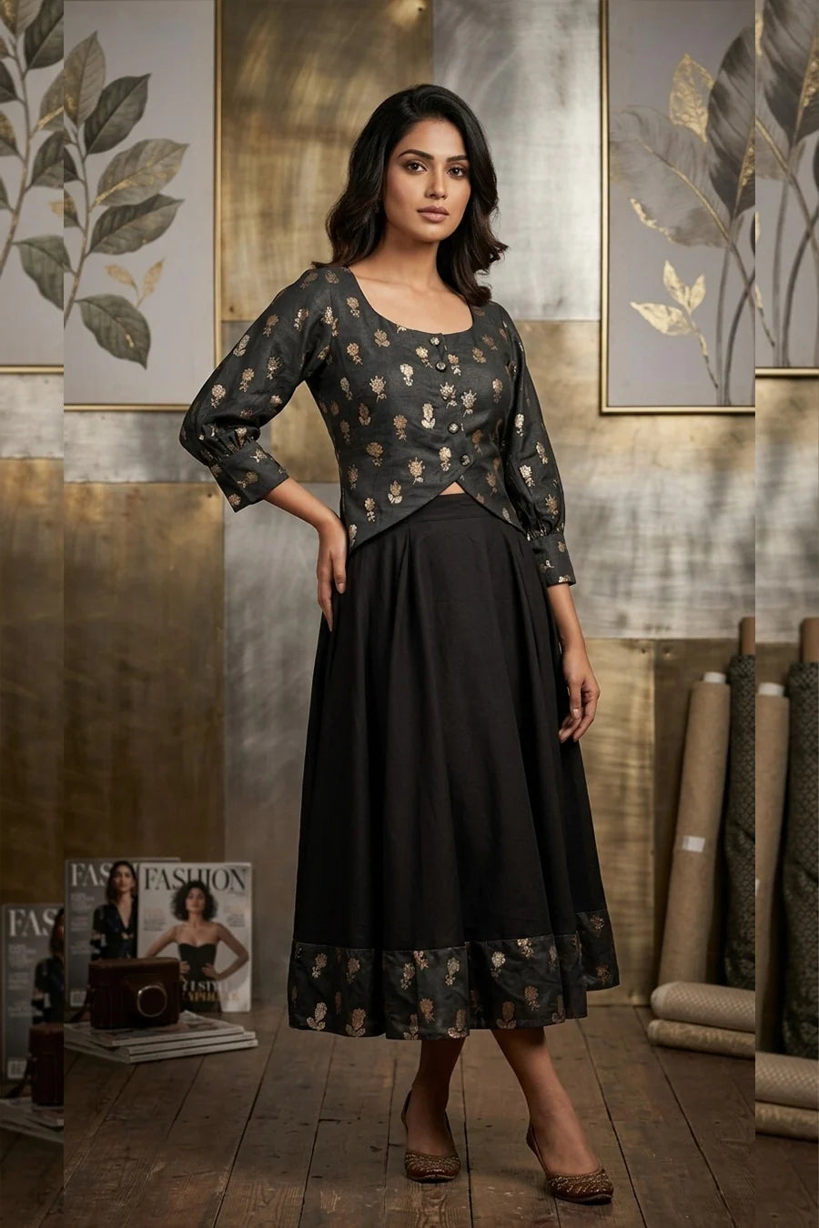 Sunehri Raat Ethnic Co-Ord Set